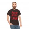 Amor Amour Love telmyfriends Unisex Heavy Cotton Tee - Image 29