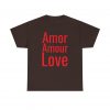 Amor Amour Love telmyfriends Unisex Heavy Cotton Tee - Image 25