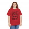 ¿Cuándo? telmyfriends Unisex Heavy Cotton Tee - Image 163