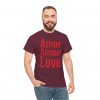 Amor Amour Love telmyfriends Unisex Heavy Cotton Tee - Image 65