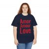 Amor Amour Love telmyfriends Unisex Heavy Cotton Tee - Image 79