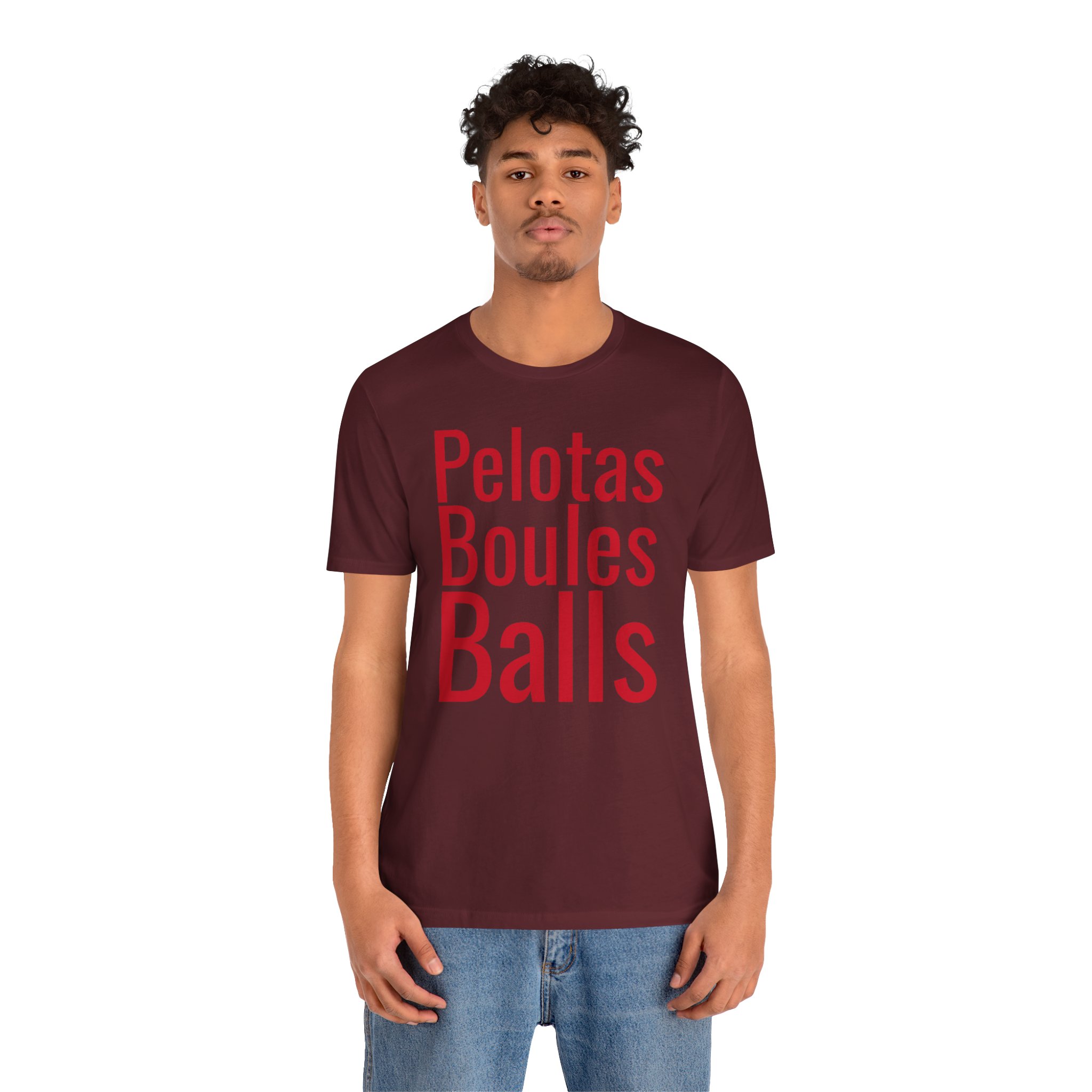 Pelotas telmyfriends Unisex Jersey Short Sleeve Tee - Image 40
