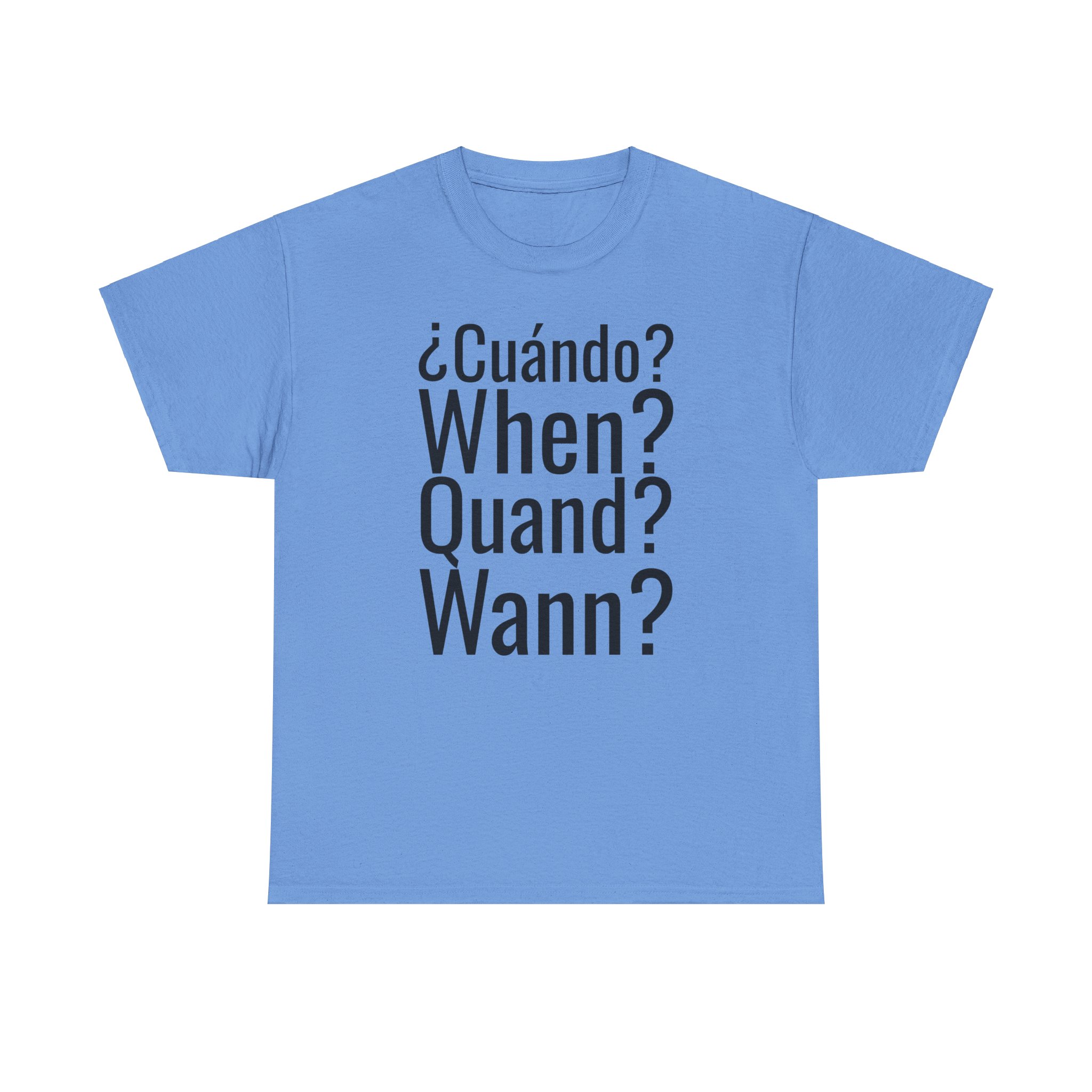 ¿Cuándo? telmyfriends Unisex Heavy Cotton Tee - Image 121