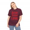 Amor Amour Love telmyfriends Unisex Heavy Cotton Tee - Image 64