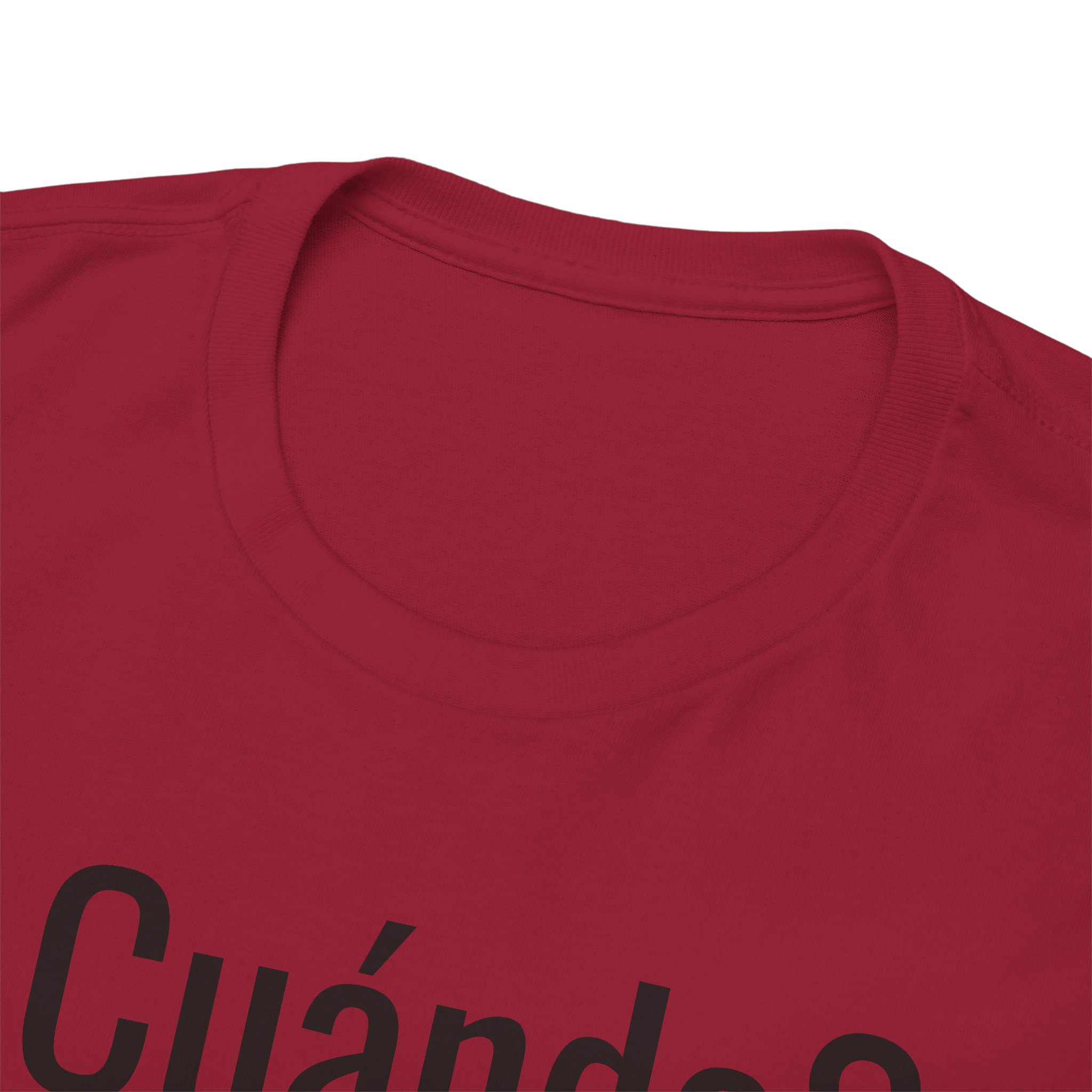 ¿Cuándo? telmyfriends Unisex Heavy Cotton Tee - Image 179