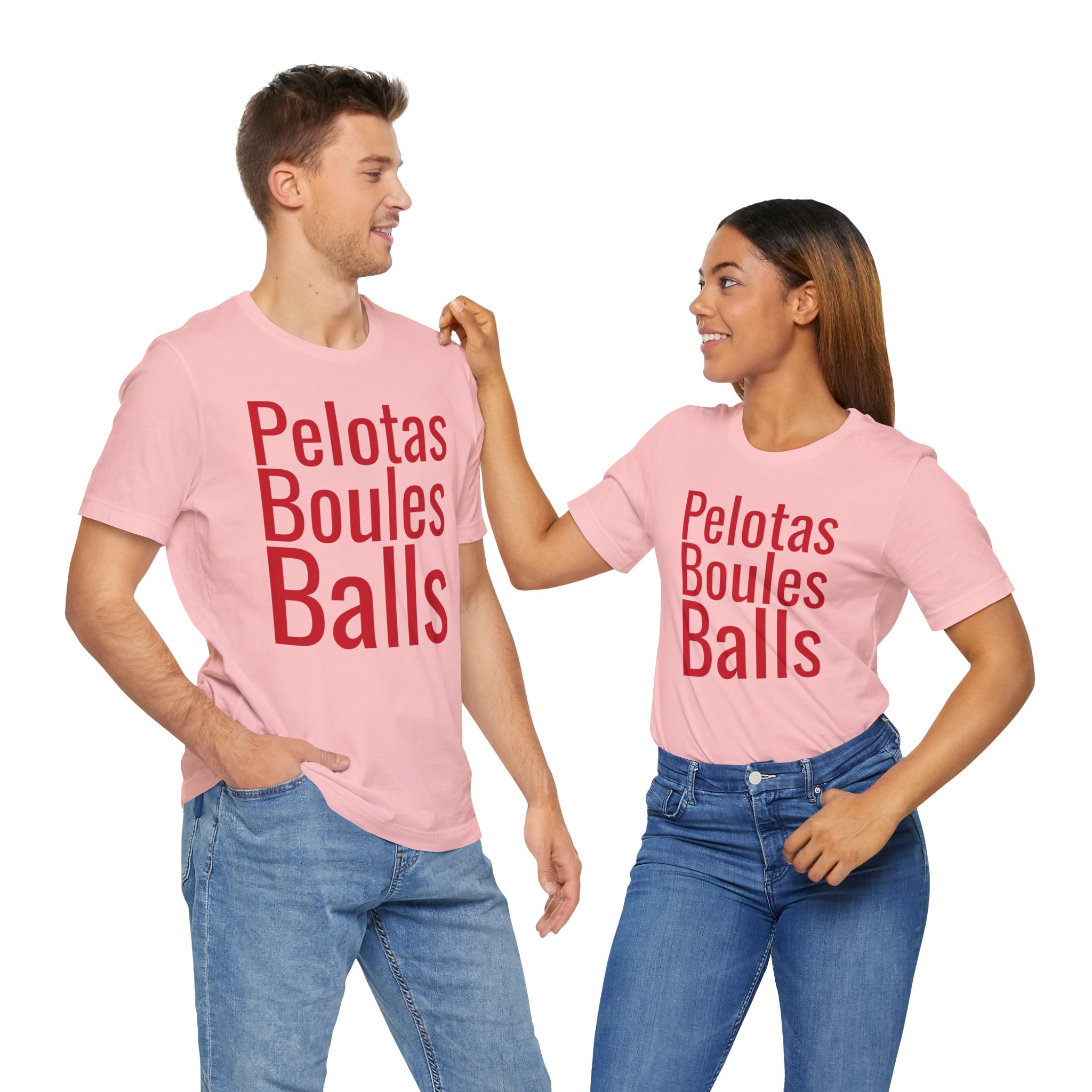 Pelotas telmyfriends Unisex Jersey Short Sleeve Tee - Image 82