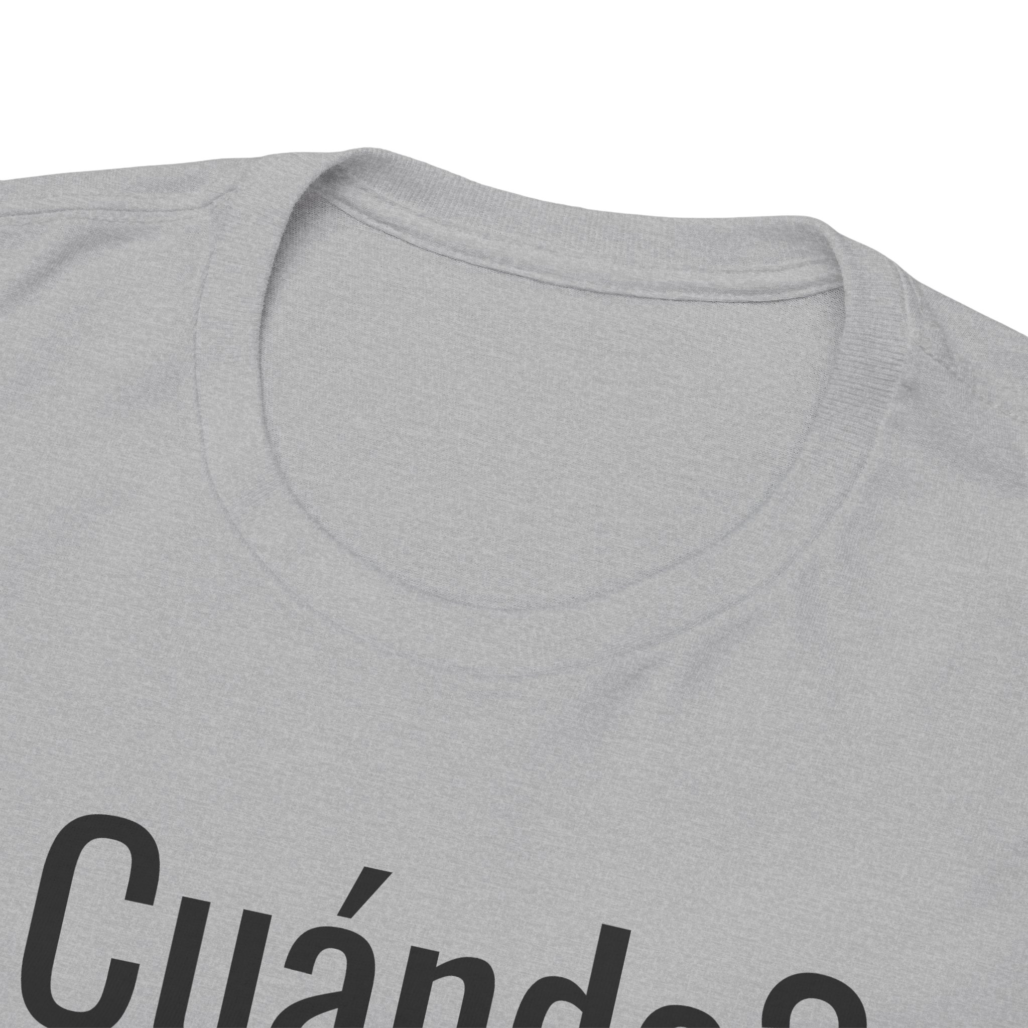 ¿Cuándo? telmyfriends Unisex Heavy Cotton Tee - Image 35
