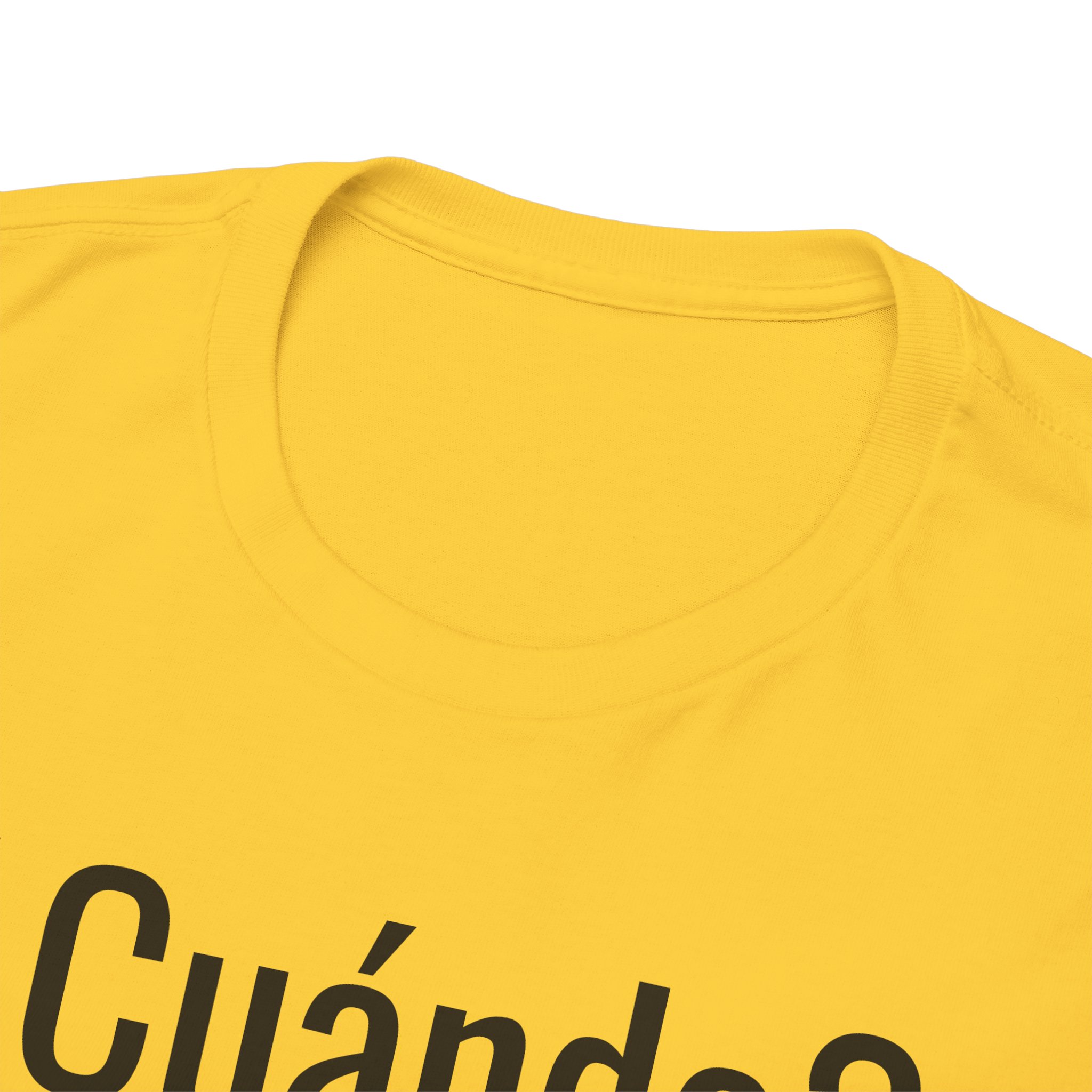 ¿Cuándo? telmyfriends Unisex Heavy Cotton Tee - Image 59