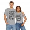 ¿Cuándo? telmyfriends Unisex Heavy Cotton Tee - Image 34
