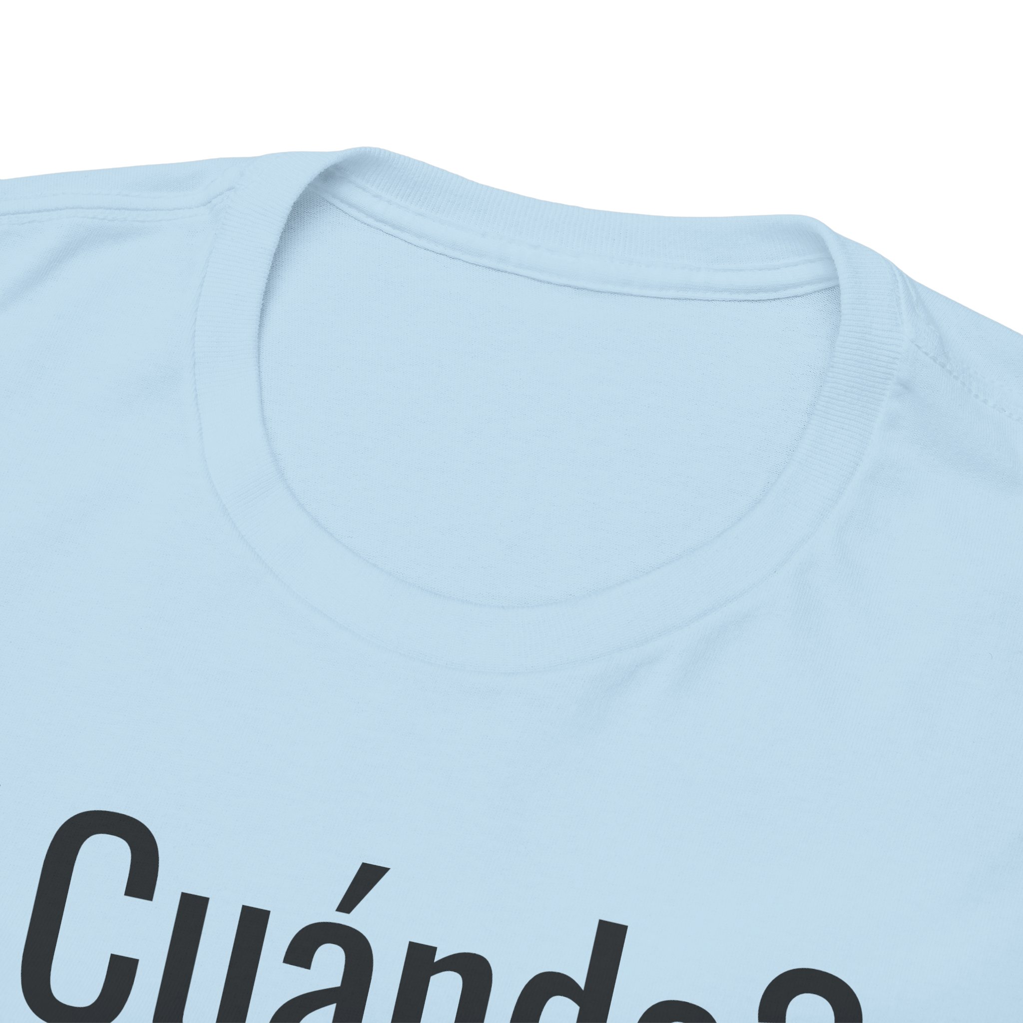 ¿Cuándo? telmyfriends Unisex Heavy Cotton Tee - Image 119