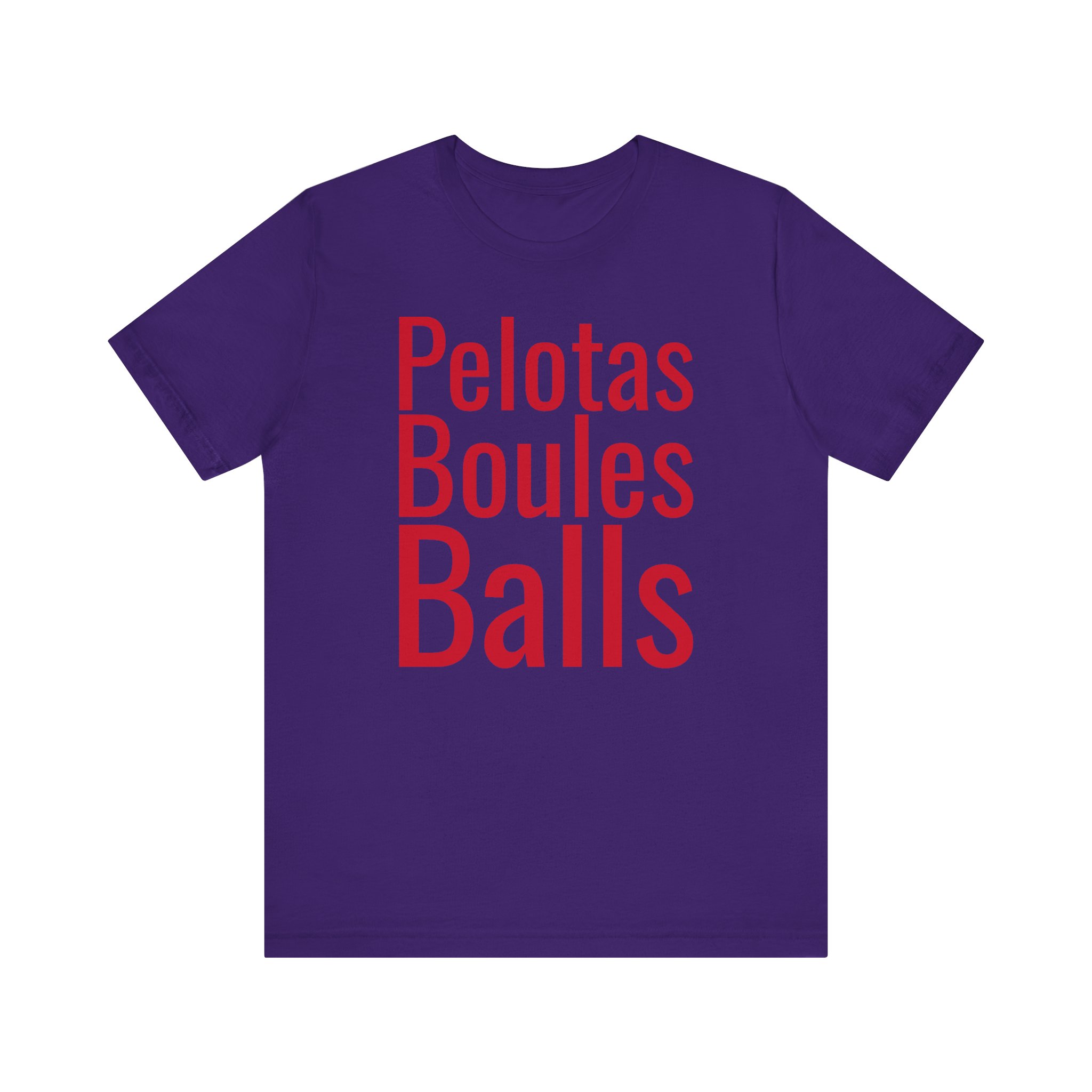 Pelotas telmyfriends Unisex Jersey Short Sleeve Tee - Image 97