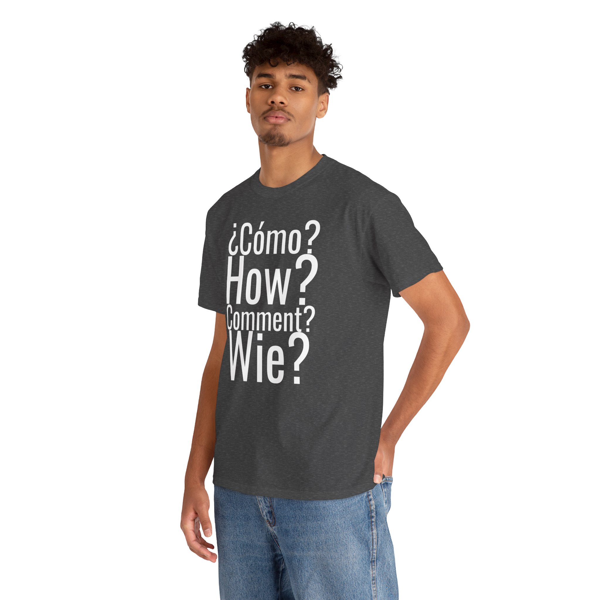 ¿Cómo? telmyfriends Unisex Heavy Cotton Tee - Image 102