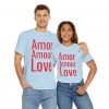 Amor Amour Love telmyfriends Unisex Heavy Cotton Tee - Image 58