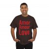 Amor Amour Love telmyfriends Unisex Heavy Cotton Tee - Image 32