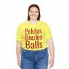 Pelotas telmyfriends Unisex Jersey Short Sleeve Tee - Image 139