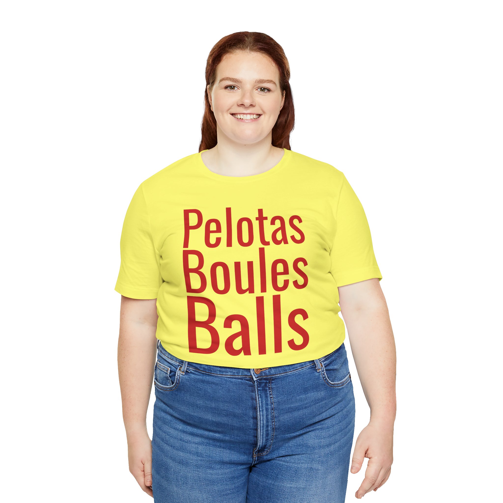 Pelotas telmyfriends Unisex Jersey Short Sleeve Tee - Image 139