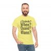 ¿Cuándo? telmyfriends Unisex Heavy Cotton Tee - Image 41