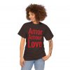 Amor Amour Love telmyfriends Unisex Heavy Cotton Tee - Image 27
