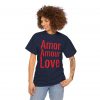 Amor Amour Love telmyfriends Unisex Heavy Cotton Tee - Image 75
