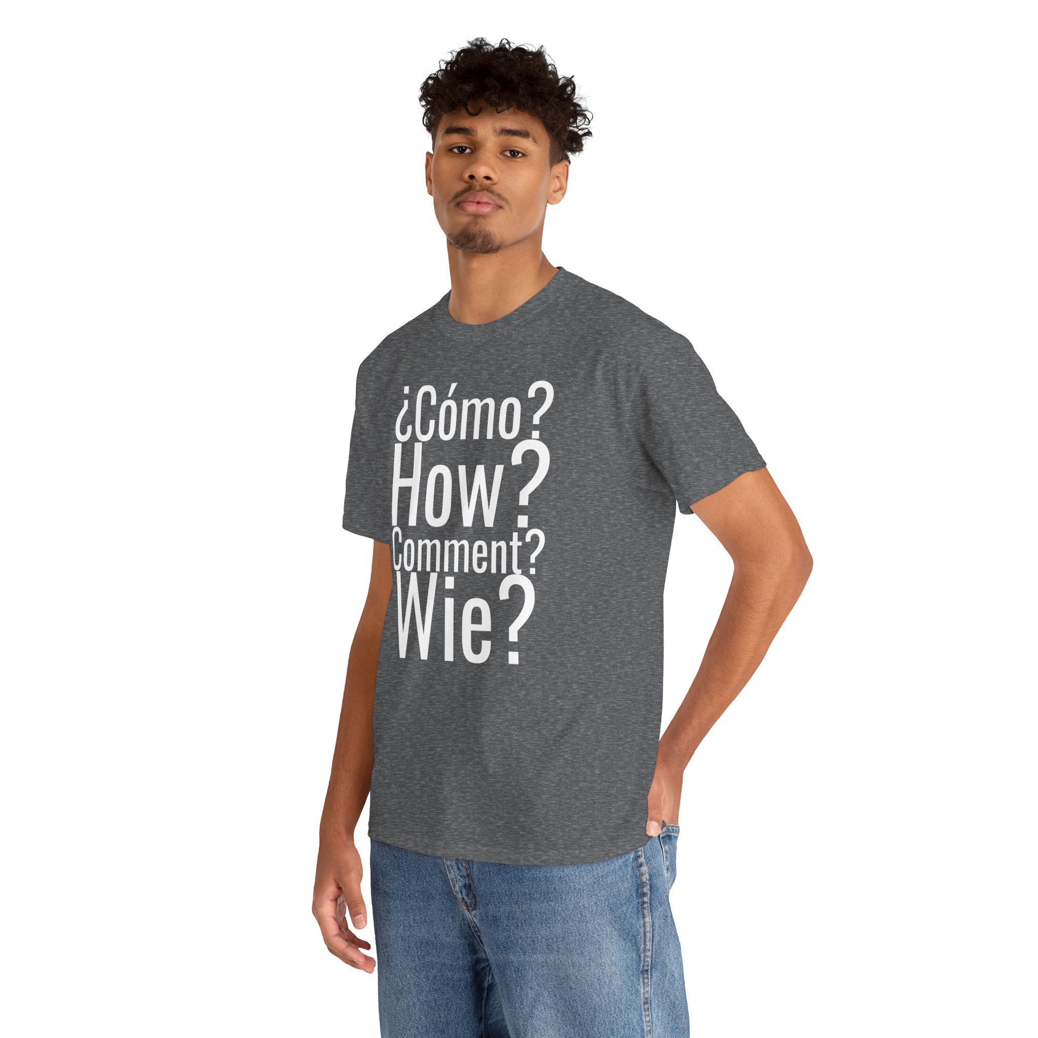 ¿Cómo? telmyfriends Unisex Heavy Cotton Tee - Image 78