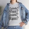 ¿Cuándo? telmyfriends Unisex Heavy Cotton Tee - Image 21