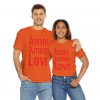 Amor Amour Love telmyfriends Unisex Heavy Cotton Tee - Image 94