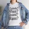 ¿Cuándo? telmyfriends Unisex Heavy Cotton Tee - Image 9