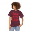 Amor Amour Love telmyfriends Unisex Heavy Cotton Tee - Image 63