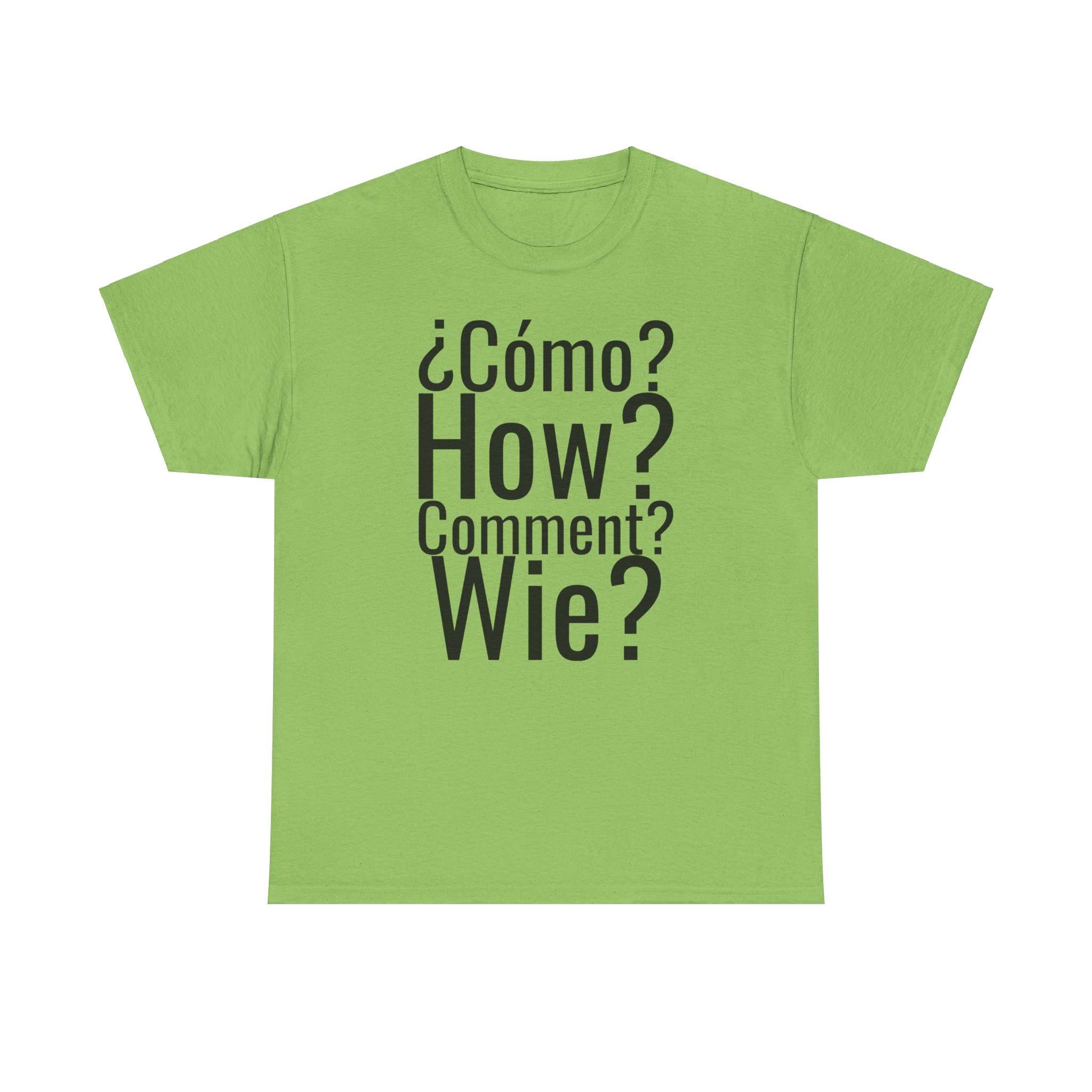 ¿Cómo? telmyfriends Unisex Heavy Cotton Tee - Image 61