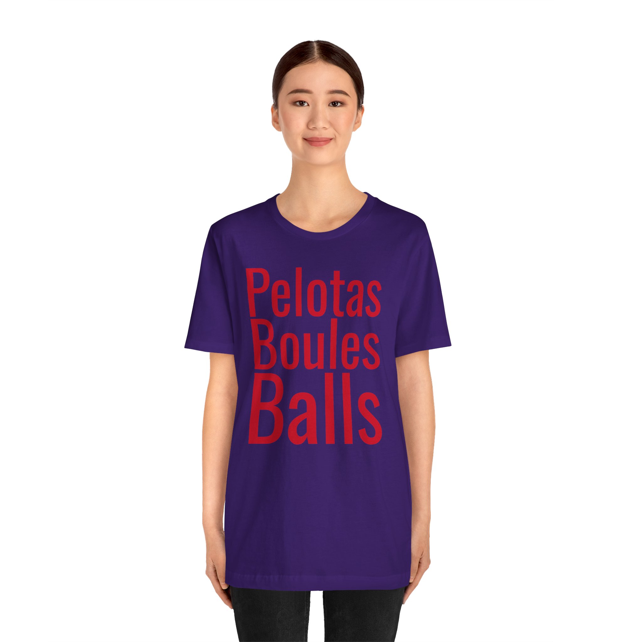 Pelotas telmyfriends Unisex Jersey Short Sleeve Tee - Image 99