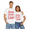 Amor Amour Love telmyfriends Unisex Heavy Cotton Tee - Image 142