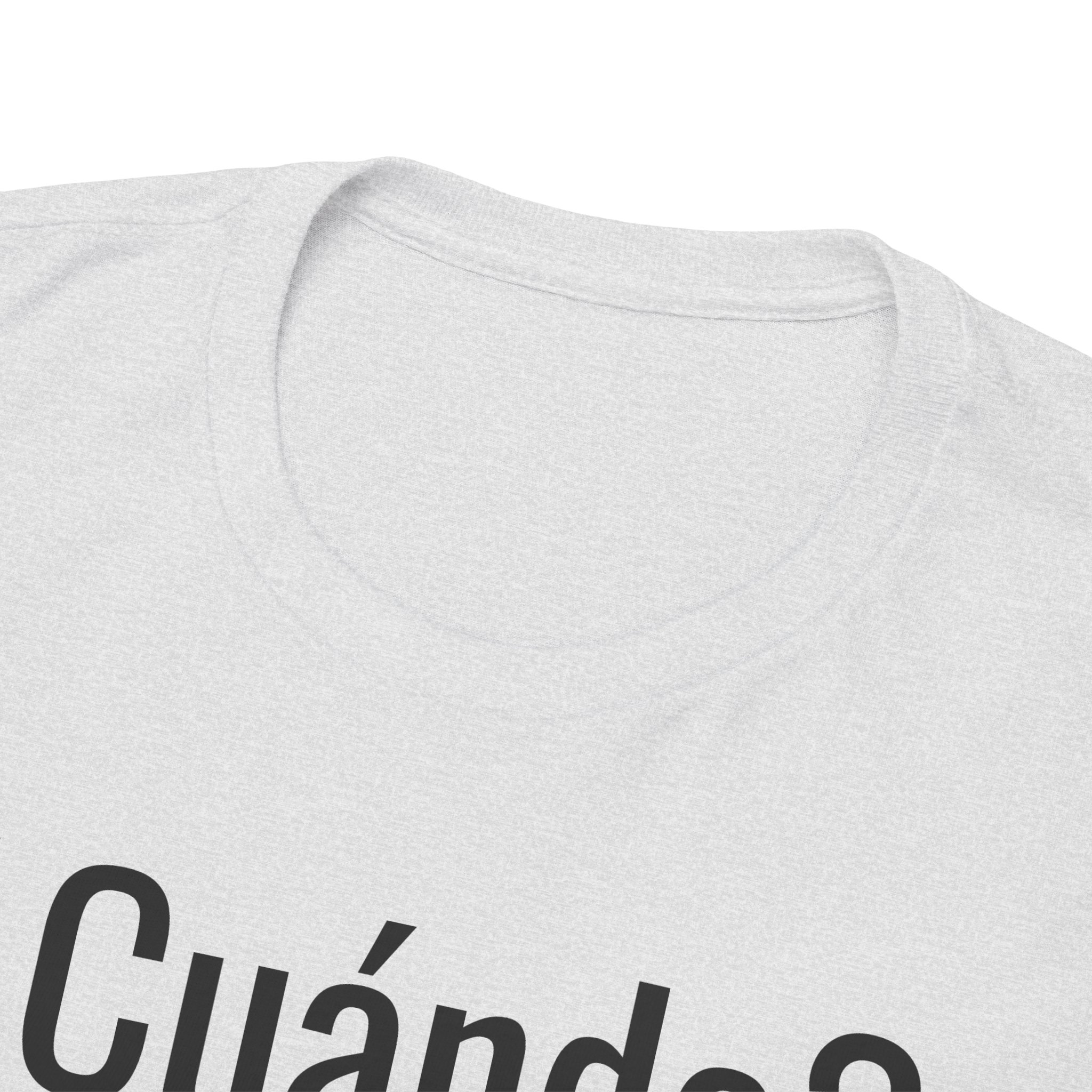 ¿Cuándo? telmyfriends Unisex Heavy Cotton Tee - Image 23