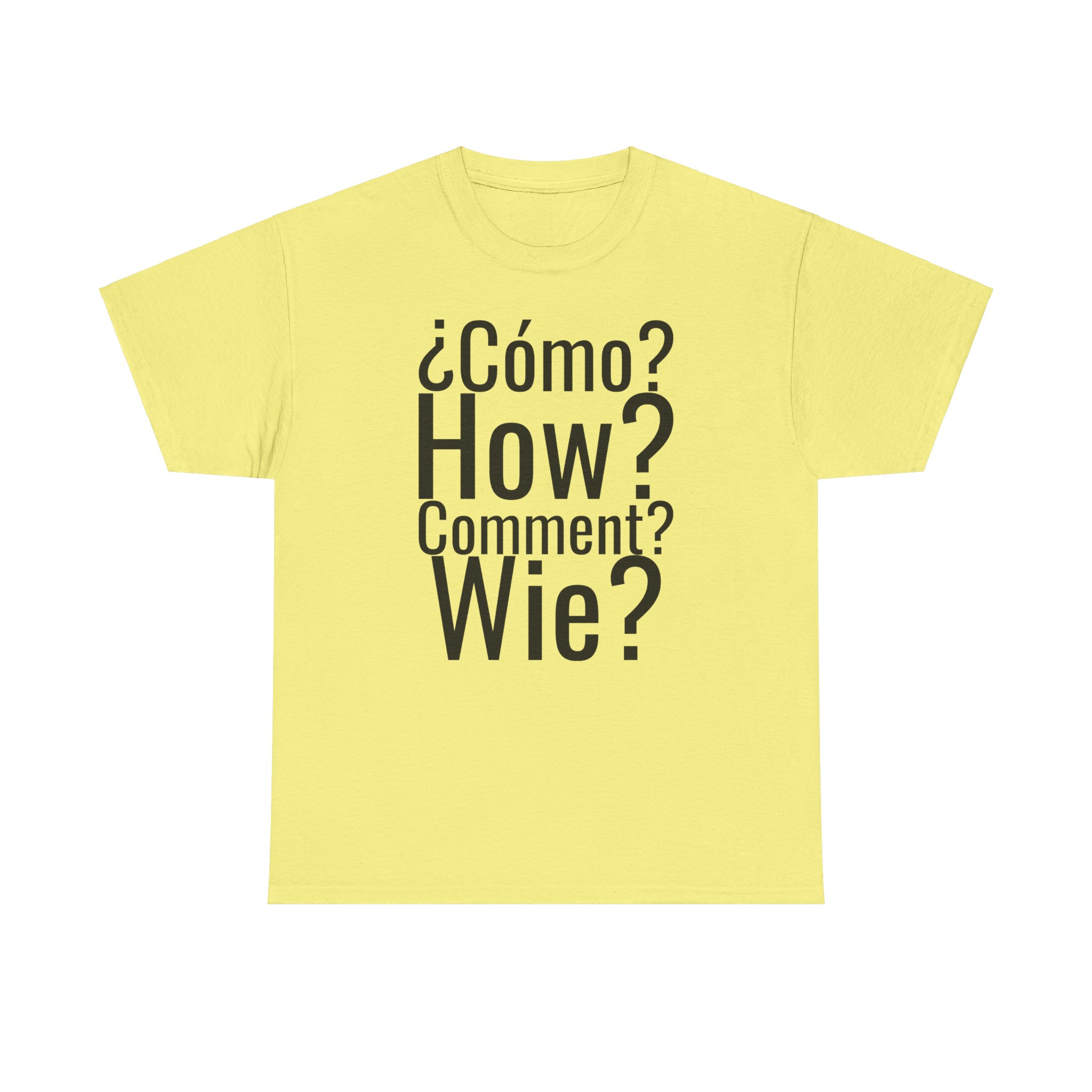 ¿Cómo? telmyfriends Unisex Heavy Cotton Tee - Image 37