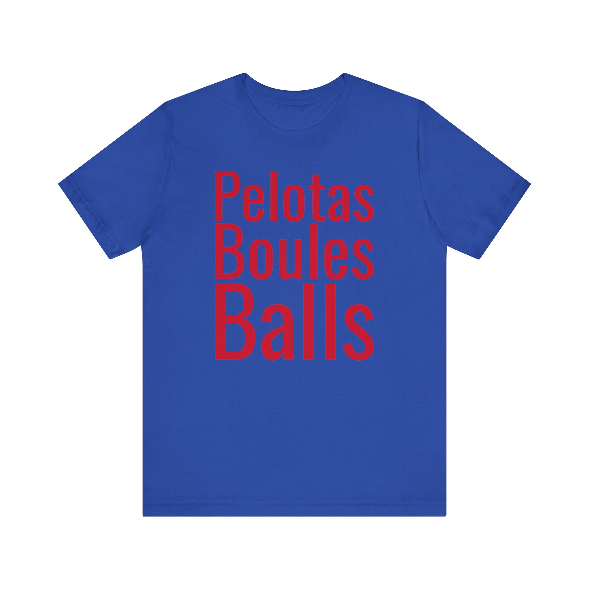Pelotas telmyfriends Unisex Jersey Short Sleeve Tee - Image 109