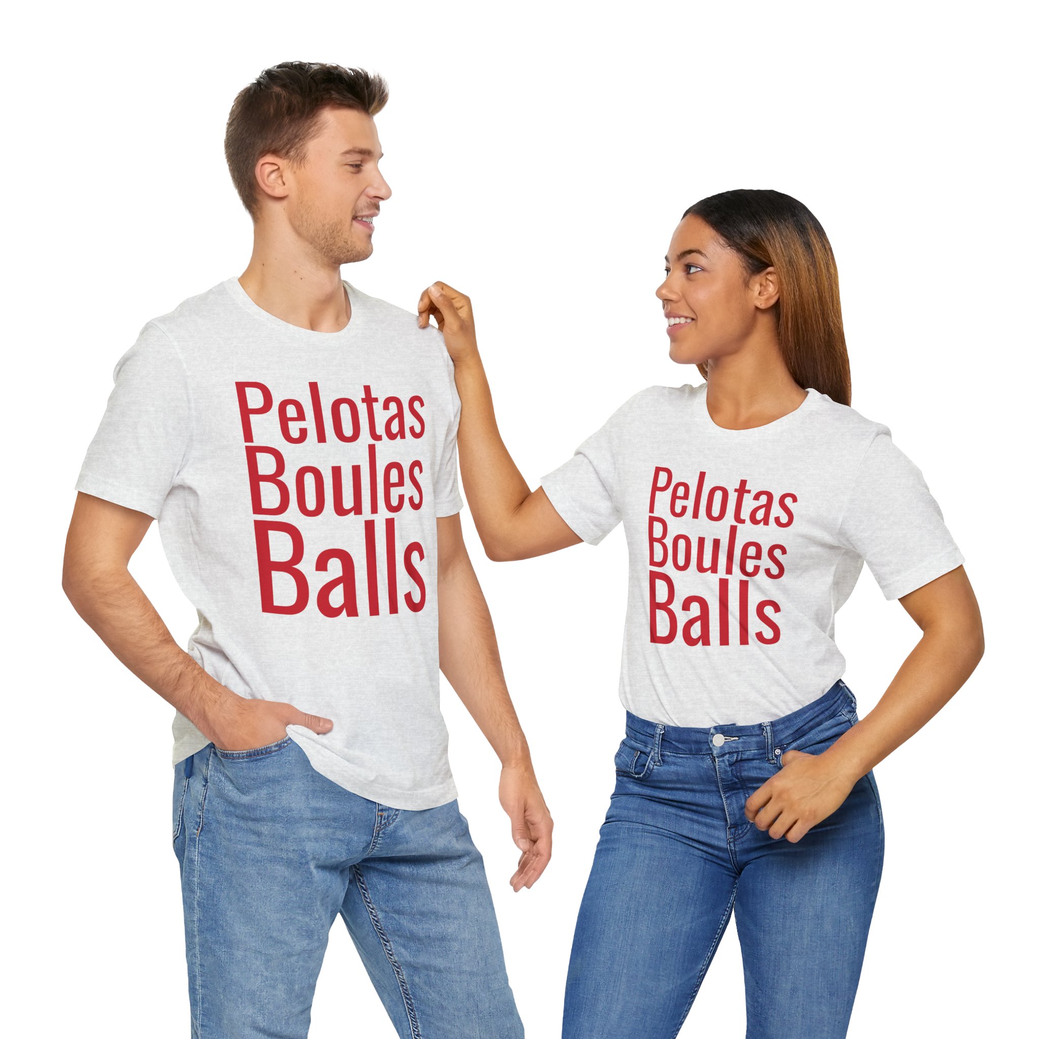 Pelotas telmyfriends Unisex Jersey Short Sleeve Tee - Image 154