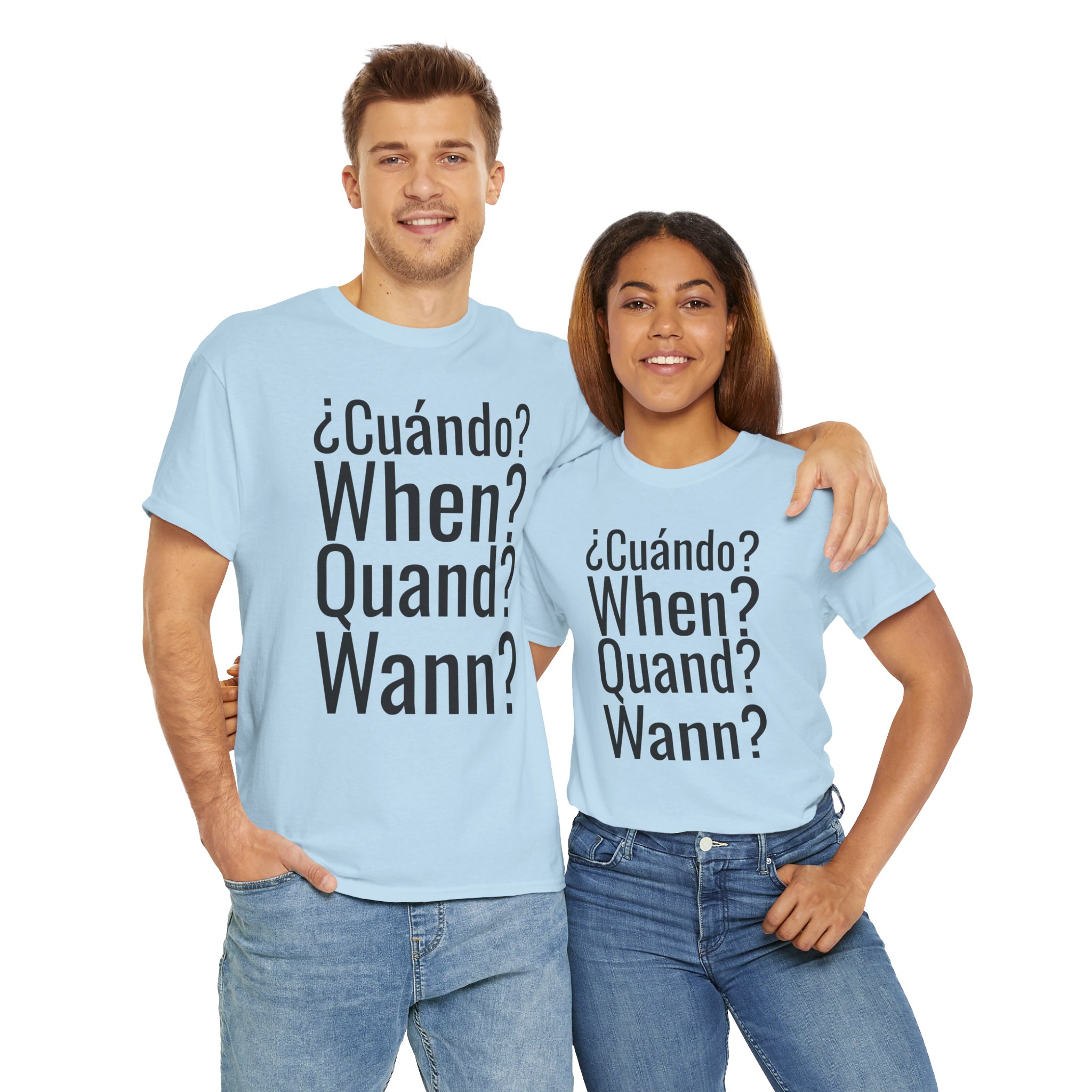 ¿Cuándo? telmyfriends Unisex Heavy Cotton Tee - Image 118
