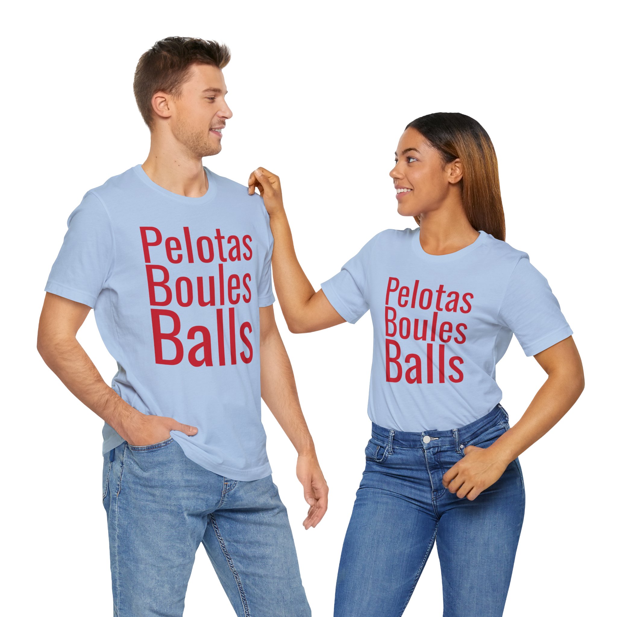 Pelotas telmyfriends Unisex Jersey Short Sleeve Tee - Image 22