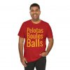 Pelotas telmyfriends Unisex Jersey Short Sleeve Tee - Image 92