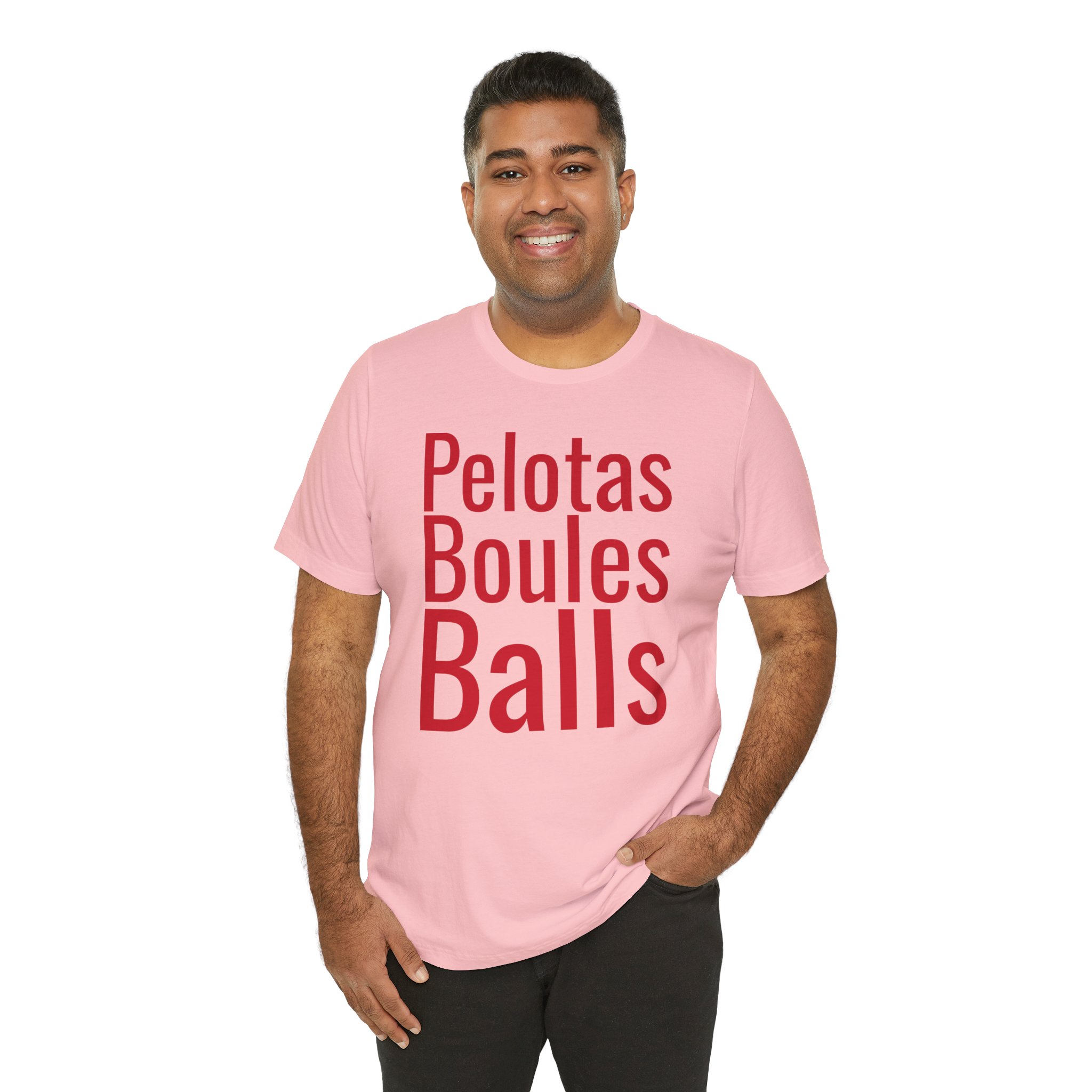 Pelotas telmyfriends Unisex Jersey Short Sleeve Tee - Image 80