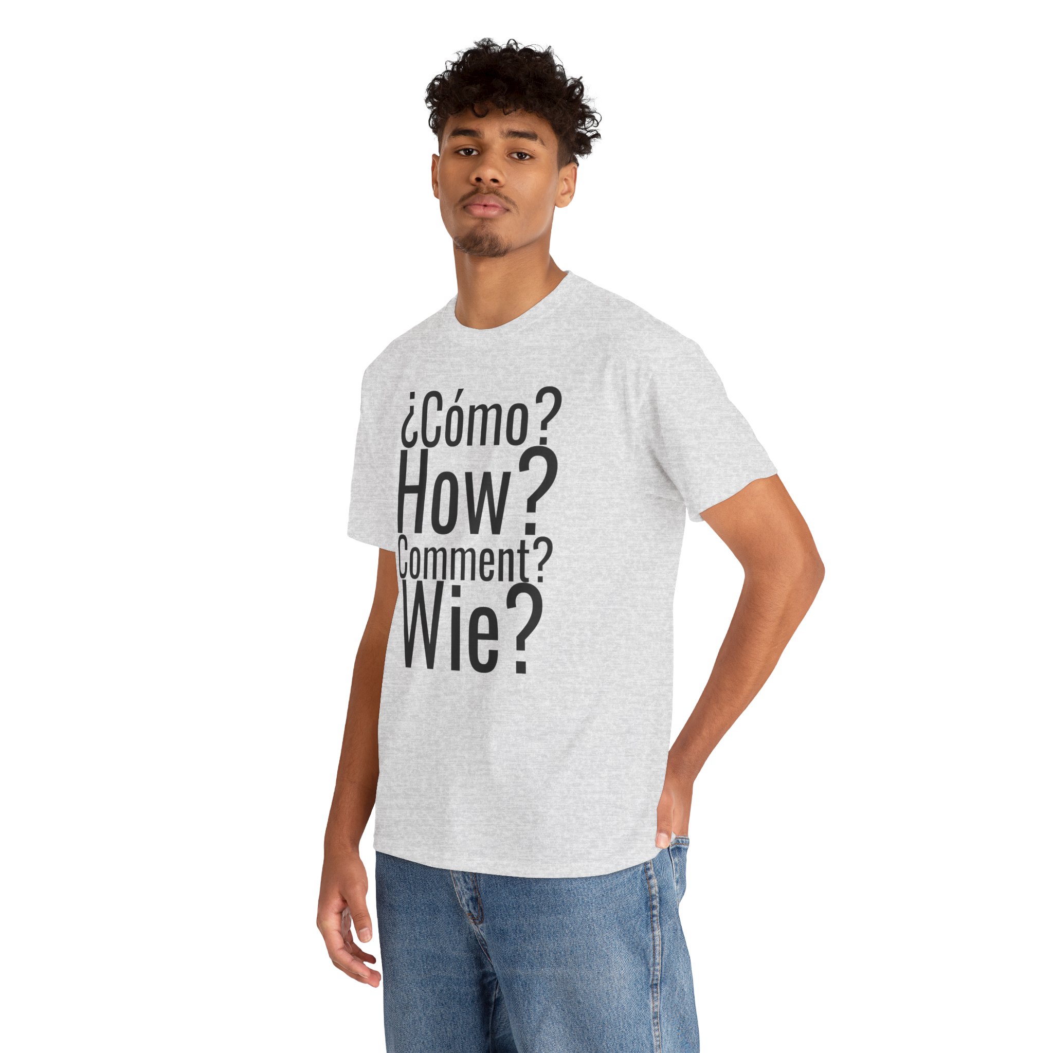¿Cómo? telmyfriends Unisex Heavy Cotton Tee - Image 18