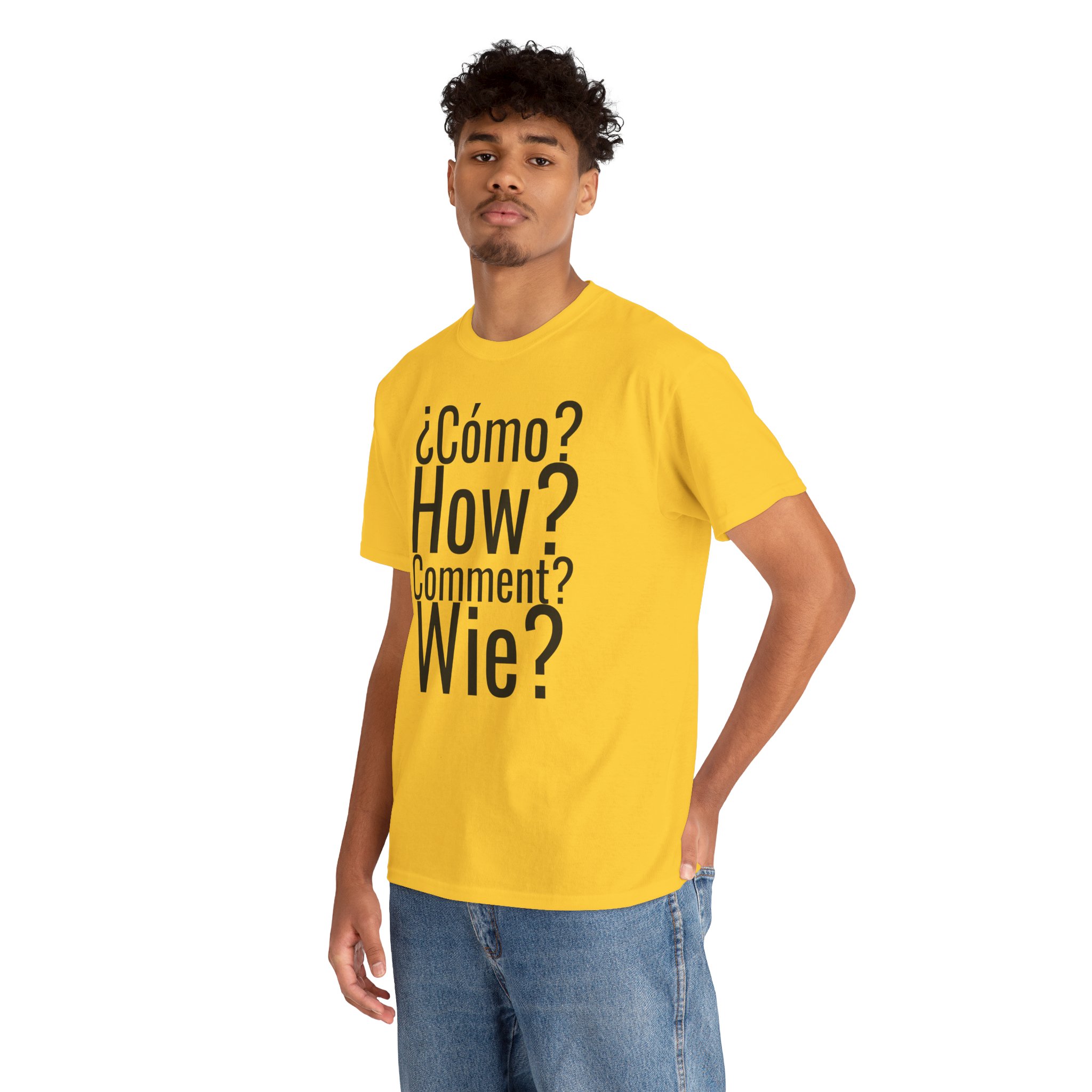 ¿Cómo? telmyfriends Unisex Heavy Cotton Tee - Image 54