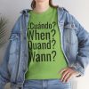 ¿Cuándo? telmyfriends Unisex Heavy Cotton Tee - Image 69