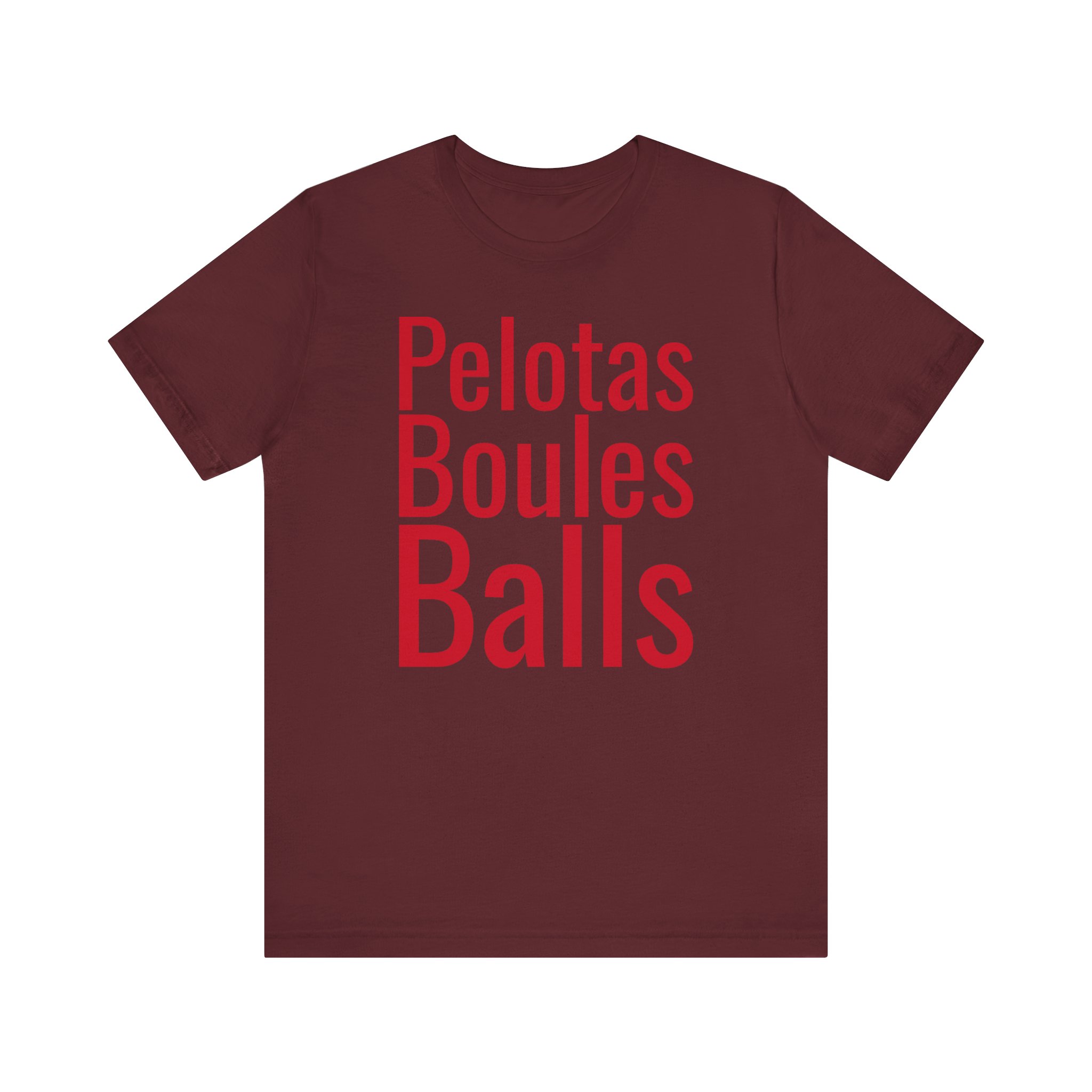 Pelotas telmyfriends Unisex Jersey Short Sleeve Tee - Image 37