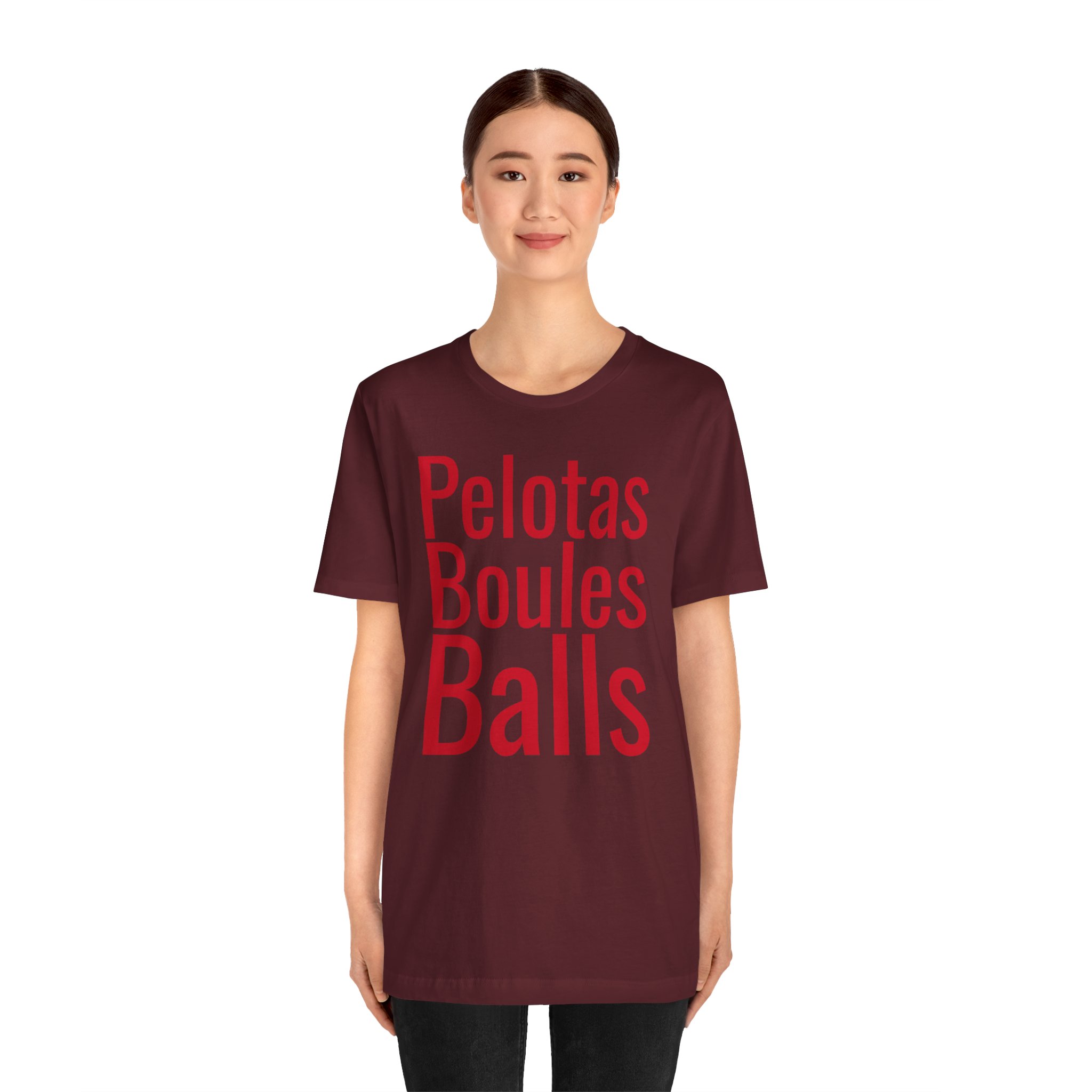Pelotas telmyfriends Unisex Jersey Short Sleeve Tee - Image 39