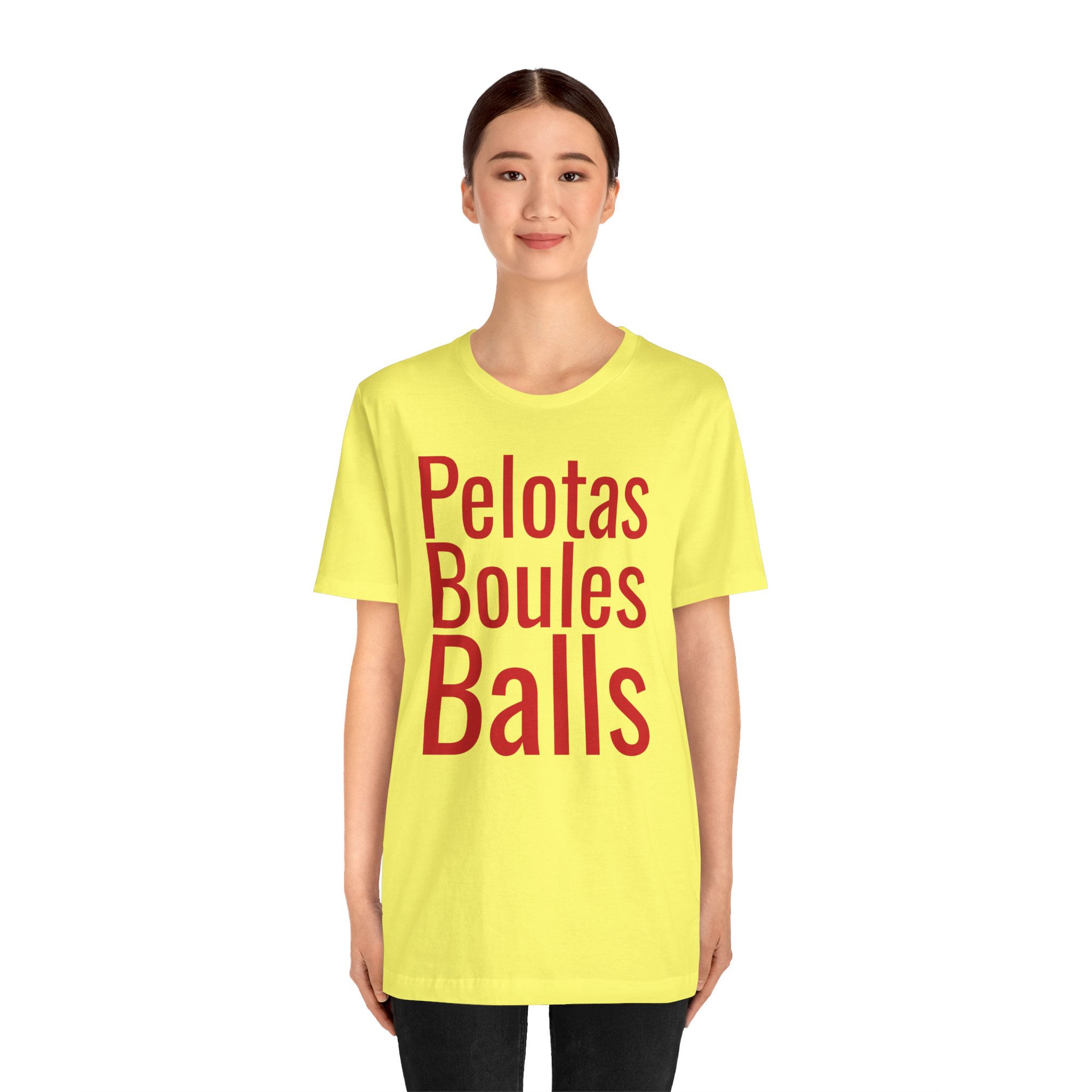Pelotas telmyfriends Unisex Jersey Short Sleeve Tee - Image 135