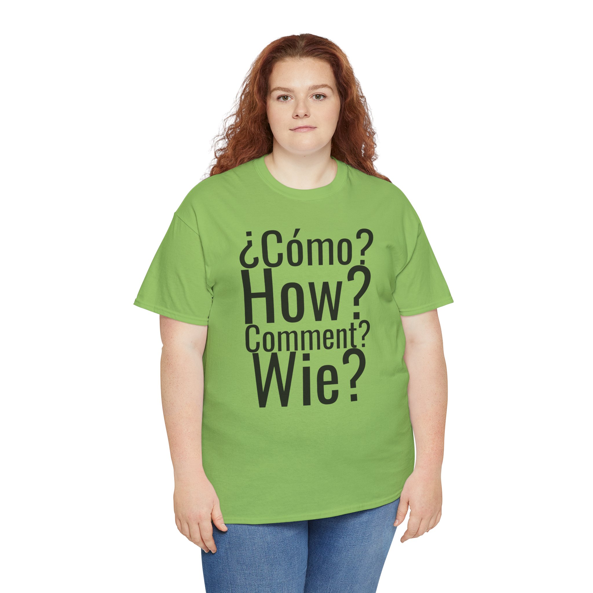 ¿Cómo? telmyfriends Unisex Heavy Cotton Tee - Image 67