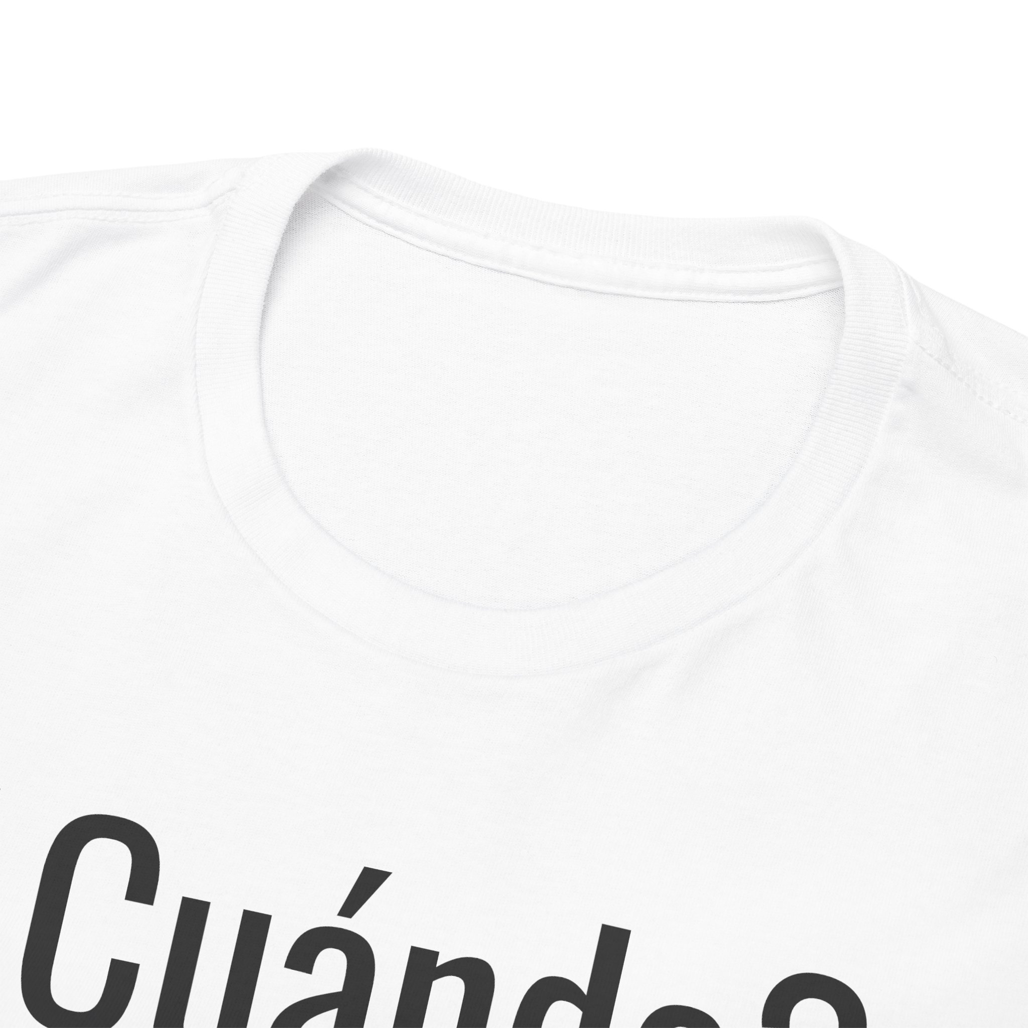 ¿Cuándo? telmyfriends Unisex Heavy Cotton Tee - Image 11