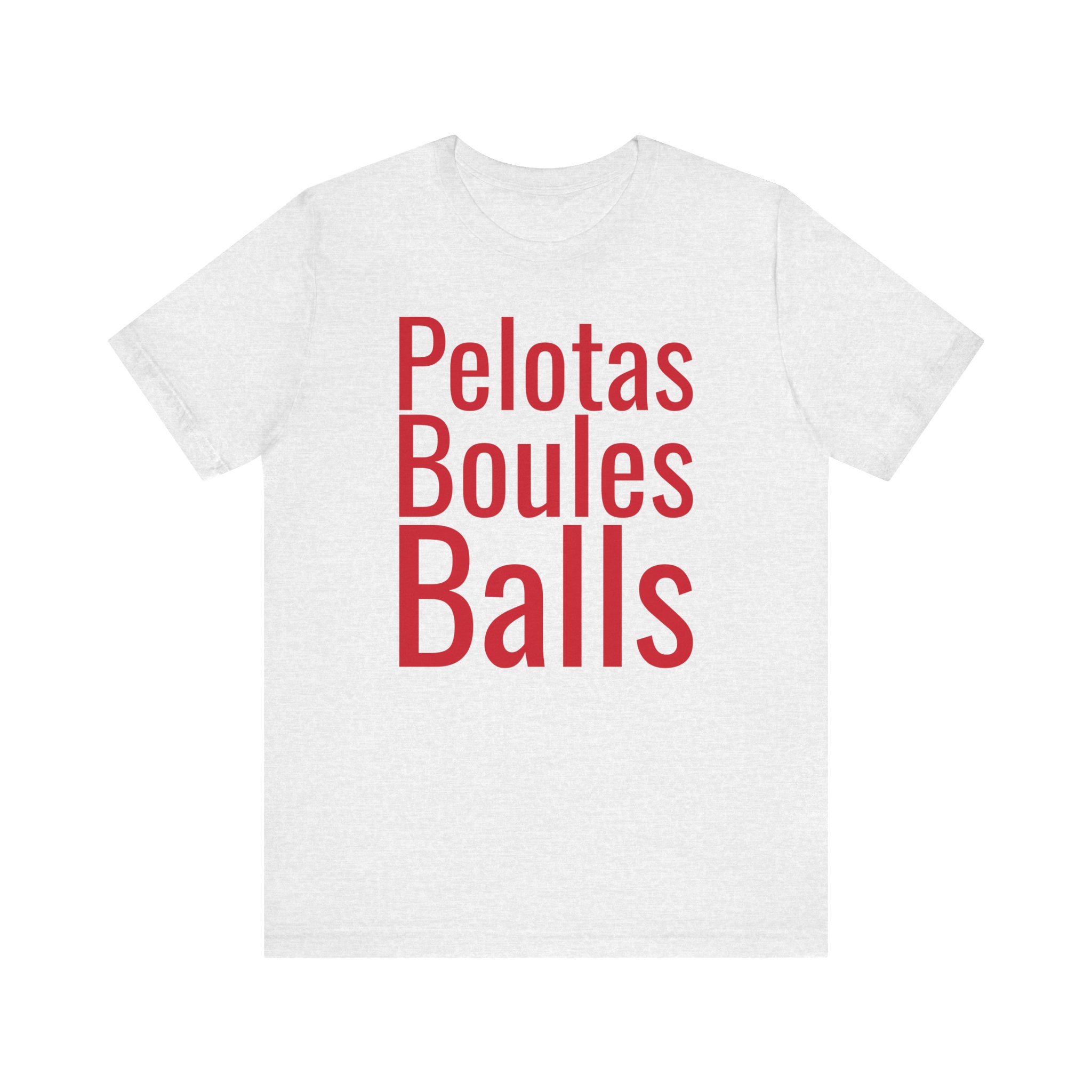 Pelotas telmyfriends Unisex Jersey Short Sleeve Tee - Image 145