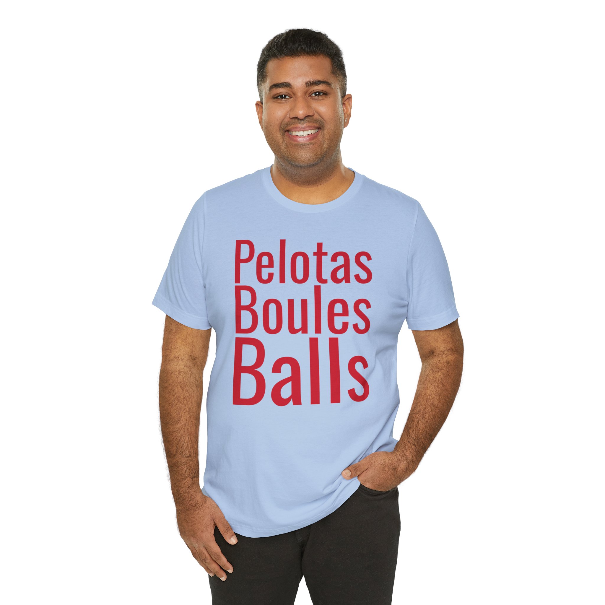 Pelotas telmyfriends Unisex Jersey Short Sleeve Tee - Image 20