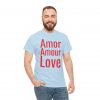 Amor Amour Love telmyfriends Unisex Heavy Cotton Tee - Image 53